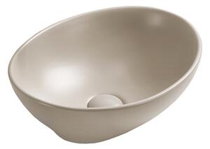 Mexen Elza umivaonik 40 x 33 cm, bež mat - 21014066