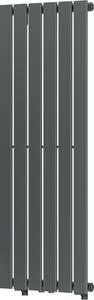 Mexen Boston dekorativni radijator 1200 x 452 mm, 611 W, antracit - W213-1200-452-00-66