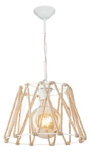 Stropna lampa u bijeloj prirodnoj boji 55x30 cm - Squid Lighting