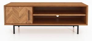 TV stol od hrastovine 144x50 cm Abies - The Beds