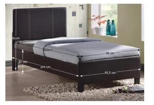 Zondo Jednostruki krevet 90 cm Coson (smeđa) (S podnicom) . 794085