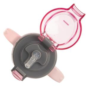 Svijetlo ružičasta bočica za bebe od nehrđajućeg čelika 330 ml - Orion