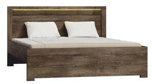 Zondo Bračni krevet 160 cm Inneas (jasen tamni) (S podnicom) . 794547