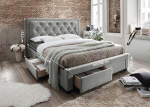 Zondo Bračni krevet 180 cm Orford (S podnicom) (sivosmeđa) . 808107