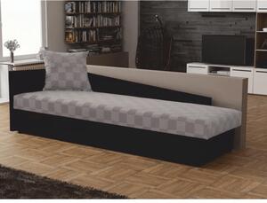 Zondo Jednostruki krevet (ležaj) 80 cm Jeannine (siva + crna) (s prostorom za odlaganje) (L) . 808547