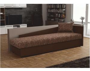 Zondo Jednostruki krevet (ležaj) 80 cm Jeannine (smeđa) (s prostorom za odlaganje) (D) . 808546