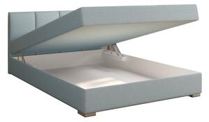 Zondo Bračni krevet Boxspring 140 cm Rhoni (boja mentola) (S podnicom, madracom i prostorom za odlaganje) . 809433