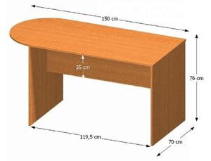 Zondo Pisaći stol Asista AS 022 trešnja . 788606