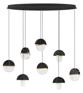 DORIN LED VISILICA CRNA/STAKLO 48W IP20 2700K TRIAK PRIGUŠLJIVA NL9214181