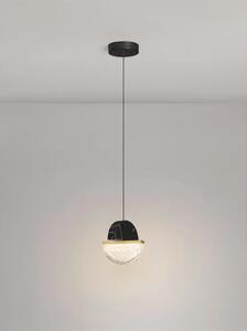 DORIN LED VISILICA CRNA/STAKLO 7W IP20 3000K TRIAK PRIGUŠLJIVA NL9214170