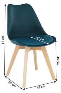 Zondo Blagovaonska stolica Bralla 2 (plava). 1015642