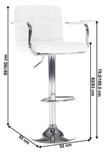Zondo Barska stolica Lerra 2 (bijela). 1015707