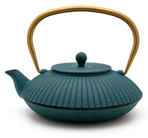 Plavi čajnik od lijevanog željeza 1,1 l Linhai – Bredemeijer