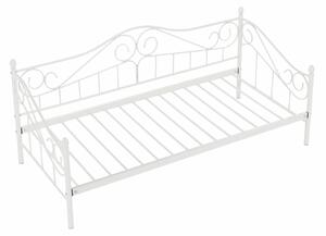 Zondo Jednostruki krevet 90 cm Danina (bijela) (s podnicom). 1016020