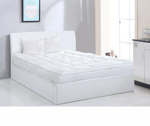 Zondo Bračni krevet 160 cm Kralla (bijela) (s podnicom). 1016017