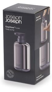 Dozator sapuna od nehrđajućeg čelika u sjajno srebrnoj boji 300 ml EasyStore Luxe – Joseph Joseph