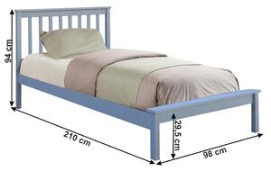 Zondo Jednostruki krevet 90 cm Many (s podnicom). 1016323