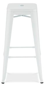 Bijele metalne barske stolice u setu 2 kom 76 cm Korona – Furnhouse