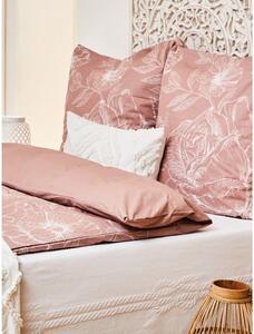 Roza posteljina od pamučnog perkala 200x200 cm Keno - Westwing Collection