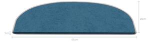 Plavi set tepiha za stepenice 16 kom 20x65 cm Plain Color – Vitaus