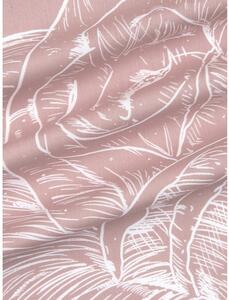 Roza posteljina od pamučnog perkala 200x135 cm Keno - Westwing Collection