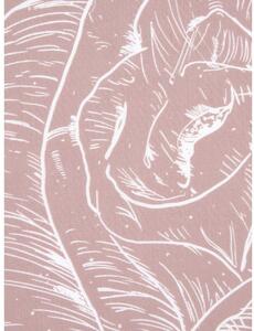 Roza posteljina od pamučnog perkala 200x135 cm Keno - Westwing Collection