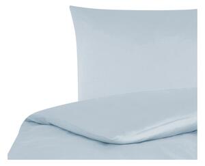 Plava posteljina od pamučnog satena 200x135 cm Comfort - Westwing Collection