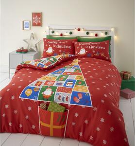 Dječja posteljina za bračni krevet 200x200 cm Countdown to Christmas – Catherine Lansfield