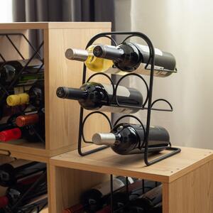 Metalni stalak za vino broj boca 6 kom – Compactor