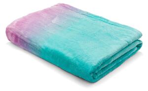 Plava deka za bebe od mikropliša 130x170 cm Mermaid – Catherine Lansfield