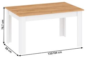 Zondo Blagovaonski stol Lanuelle S (za 4 osobe). 1017023