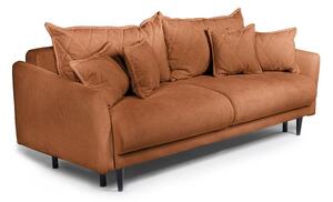 Smeđa sklopiva sofa 215 cm Bjork – Bonami Selection