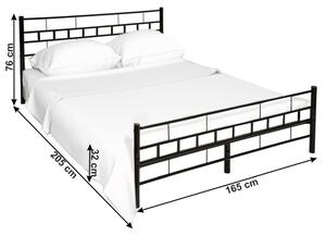 Zondo Bračni krevet 160 cm Timlu (s podnicom). 1017212