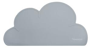 Tamno sivi silikonski podmetač Kindsgut Cloud, 49 x 27 cm