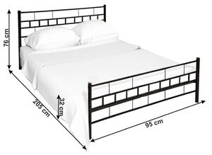 Zondo Jednostruki krevet 90 cm Timlu (s podnicom). 1017209