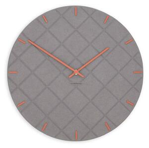 Zidni sat Luxhora Mosaida Light Grey 11 kazaljki