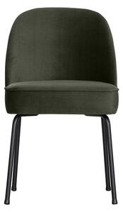 Tamno zelene baršunaste blagovaonske stolice u setu 2 kom Vogue – BePureHome