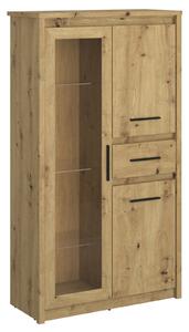 Zondo.hr Vitrina Andra 2D1W1S (hrast artisan). Akcija -20%. 1052732