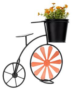 Zondo Retro saksija za cvijeće u obliku bicikla Esca (bordo + crna). 1028843