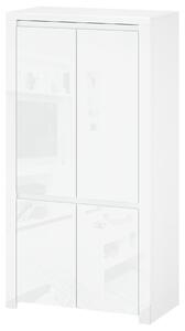 Zondo.hr Ormar za garderobu Leona 4D (bijela sjajna). Akcija -21%. 1053009