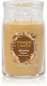 Yankee Candle Glistening Leaves mirisna svijeća Signature 567 g