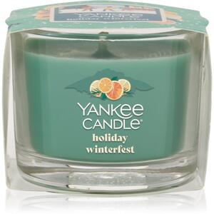 Yankee Candle Holiday Winterfest mala mirisna svijeća bez staklene posude 37 g