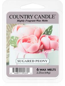 Country Candle Sugared Peony vosak za aroma lampu 64 g