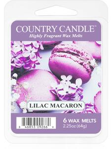 Country Candle Lilac Macaron vosak za aroma lampu 64 g