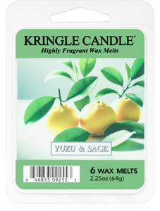 Kringle Candle Yuzu & Sage vosak za aroma lampu 64 g