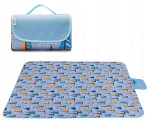 Vodootporna deka za piknik s motivom jedrilice