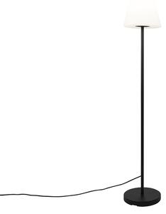Pametna moderna vanjska podna svjetiljka crna sjena bijela, uključujući Wifi A60 - Virginia