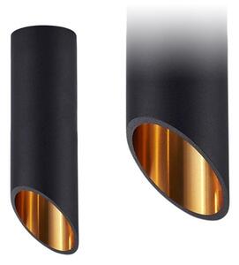 MODERNA STROPNA SVJETILJKA CRNO ZLATO 20 CM APP571-1C