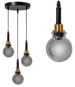 Lampa Wisząca APP1125-3CP Black Gold