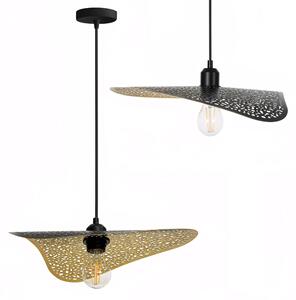 Stropni luster APP1468-1CP BLACK/OLD GOLD